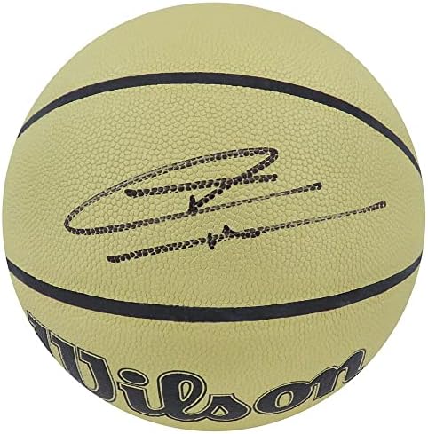 Tyler Herro potpisao je Wilson Gold NBA košarku - Košarka s autogramima