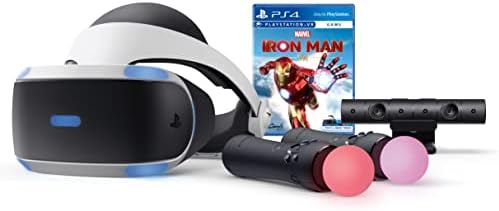 Sony PlayStation VR - Marvelov Iron Man Gmaing Bundle: PlayStation VR slušalice, kamera, 2 Move Motion Controllers, Marvelov