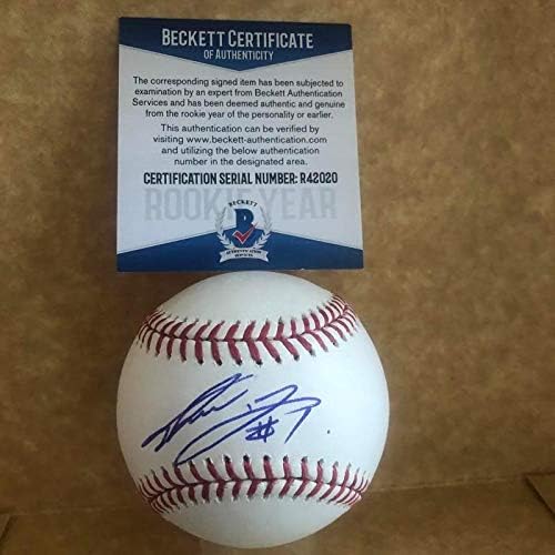 Shun Yamaguchi Toronto Blue Jays potpisao je autogramirani M.L. Baseball Beckett R42020