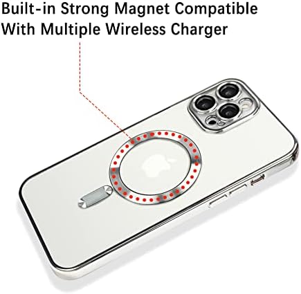 OOK kompatibilni iPhone 14 Pro futrola s zaštitnim zaštitom od šoka zaštitnog udara zaštitnog udara za kameru, šokatantna