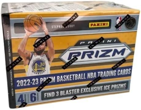 Nova 2022-2023 Panini Prizm tvornica zapečaćena košarkaška karta W/ 3 ICE prizms po kutiji - plus prilagođena novost Michael