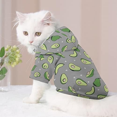 Avokado voćna mačka jednodijelna košulja trendi pseća kostim s dodacima za kućne ljubimce