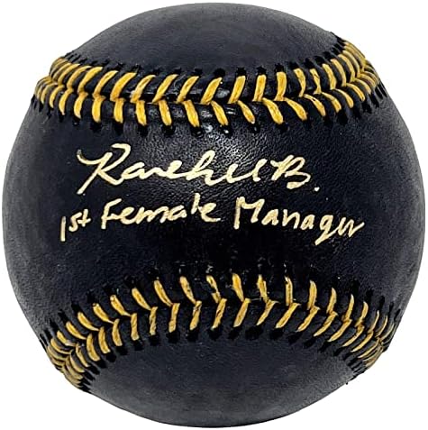 Rachel Balkovec Yankees potpisala je 1. žensku menadžeru INSC OMLB Black Baseball JSA - Autografirani bejzbol