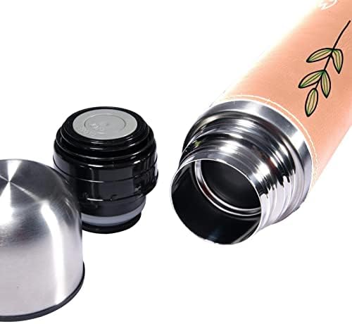 sdfsdfsd 17 oz vakuum izolirana boca od nehrđajućeg čelika Sportska boca za kavu Putnička tikvica Očinska koža omotana BPA