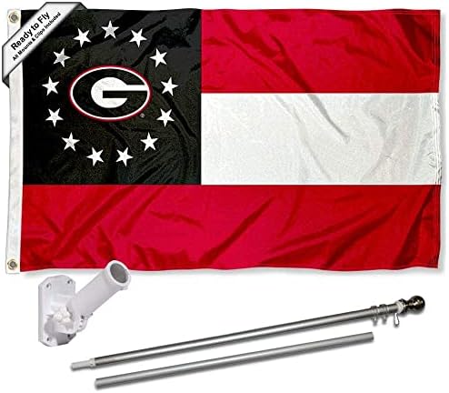 Georgia Bulldogs State of Georgia zastave i nosač nosača