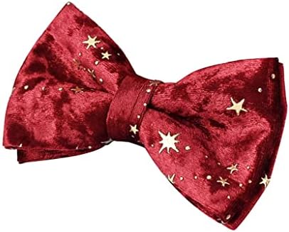Fegoclt Personalizirani ovratnik za pseći božićni crveni baršun kravata kravata za kućne ljubimce i povodce set s golden