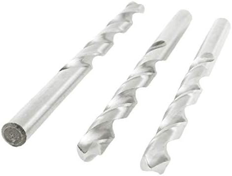 X-DREE 7,7 mm x 77 mm x 114 mm spiralna flauta ravna bušilica zavoja BIT 3 PC (7,7 mm x 77 mm x 114 mm flauta espiral broca