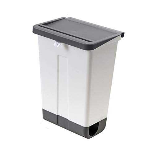 Ditudo smeće kante za smeće kanta višenamjenska kuhinja plastična kanta za smeće zid ugrađena kanta s poklopcem jednostavnim
