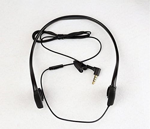GZCRDZ Kosti Provođenje žičanih slušalica s MIC -om za poništavanje buke 3,5 mm priključni priključak za znoj za znoj za
