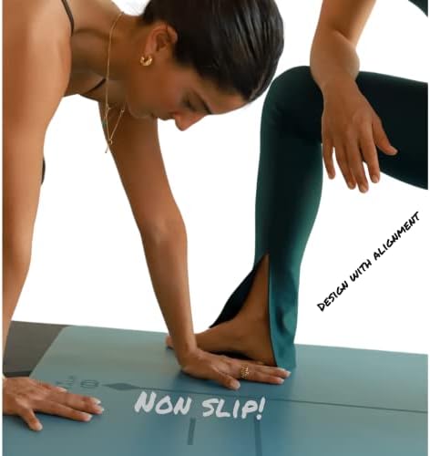 Putna prostirka za jogu od 2 mm. neklizajući ekološki prihvatljiv i vrhunski jastuk za potporu od prirodne gume za najbolje