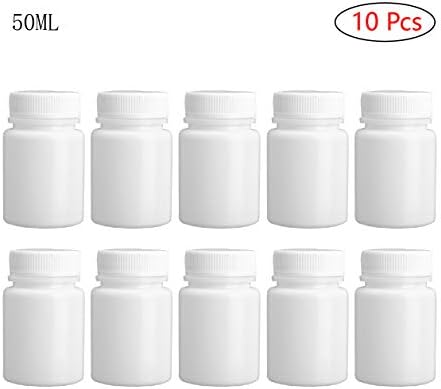 Yizyif 10pcs prazna plastična boca s čvrstim praškama Medicine tablete tablete kapsule kućište tablete za skladištenje za