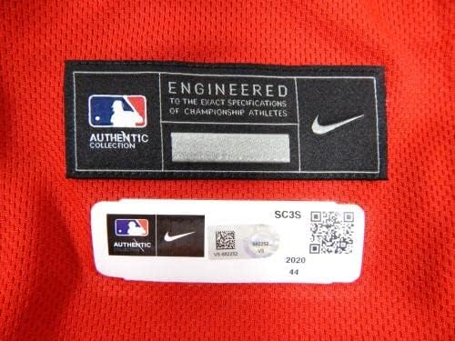 2020. St. Louis Cardinals Jeff Albert 54 Igra izdana Potpisani Red Jersey 44 4886 - Igra korištena MLB dresova