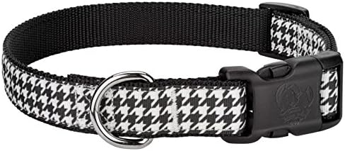 Country Brook Design® Deluxe Houndstooth vrpca za pse - Mala