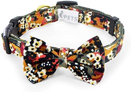 I -kućni ljubimci za pse / mačka podesivi ogrlica za kućne ljubimce s kravatom - cvjetni cvjetni camo