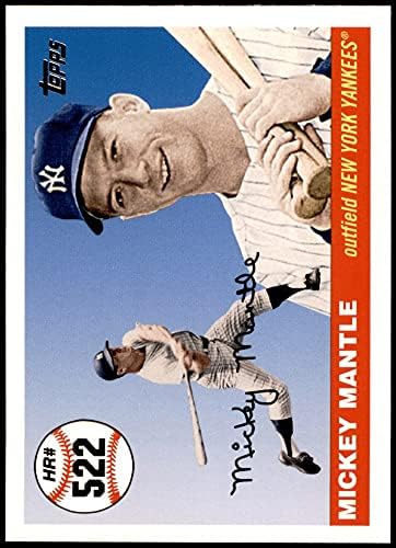 2006 Topps 522 Home Run 522 Mickey Mantle New York Yankees NM/MT Yankees