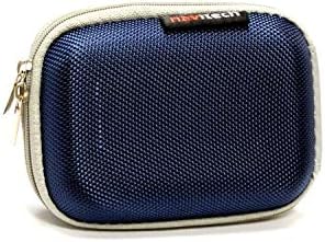 Navitech Blue Tvrda zaštitna futrola kompatibilna s bežičnim slušalicama Beoplay E6