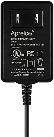 Aprelco UL na popisu AC-DC Adapter Adapter Zamjena za Schwinn Ellipticals 431 438 213 Prebacivanje Transformatora napajanja