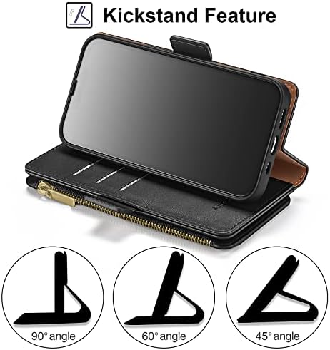 Antsturdy za Samsung Galaxy Note 10 + Plus 6,8 torbica-novčanik 【Zaključavanje RFID 【】 za Džep 【】 za 7 utora za kartice】
