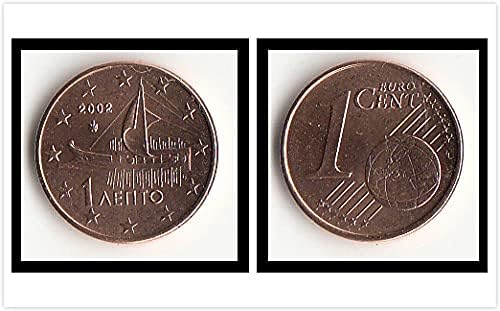 Europska Nova Grčka 1 Europska divizija Coin Year Slučajna prikupljanja stranih kovanica