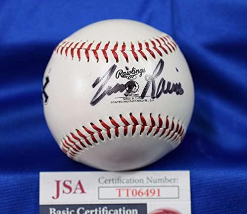 Tim Raines JSA Coa Autograph League potpisao White Sox bejzbol