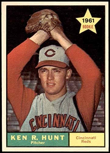 1961. Topps 556 Ken R. Hunt Cincinnati Reds nm Reds
