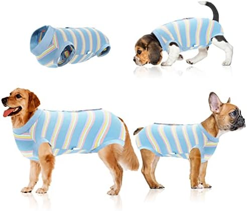 Odijelo za oporavak pasa, kirurško odijelo za pse za trbušne rane, pas nakon operacije, zamjenski Pseći konus i e-ogrlica