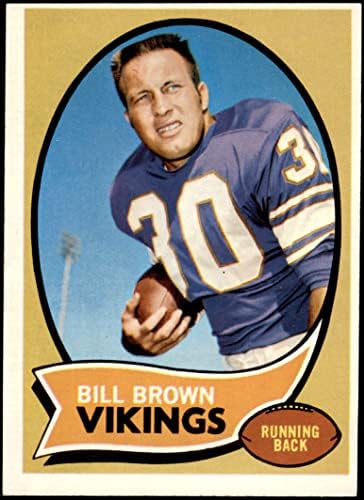 1970. Topps 83 Bill Brown Minnesota Vikings VG/EX Vikings Illinois