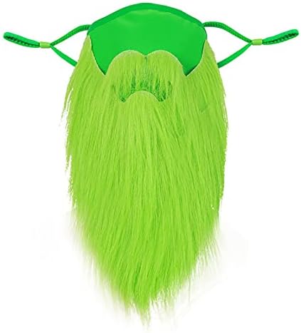 Bradati zeleni patuljasti zeleni bradat St. Patricks's Holiday Party Masks Party Dec