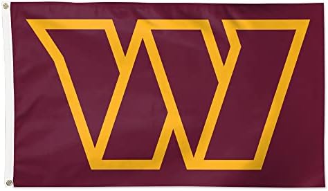 Wincraft Washington zapovjednici 3 'x 5' primarni logotip jednostrana zastava