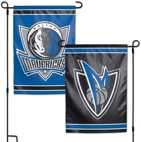 Wincraft NBA Dallas Mavericks Flag12x18 Garden Style 2 strane zastava, Boje tima, jedna veličina
